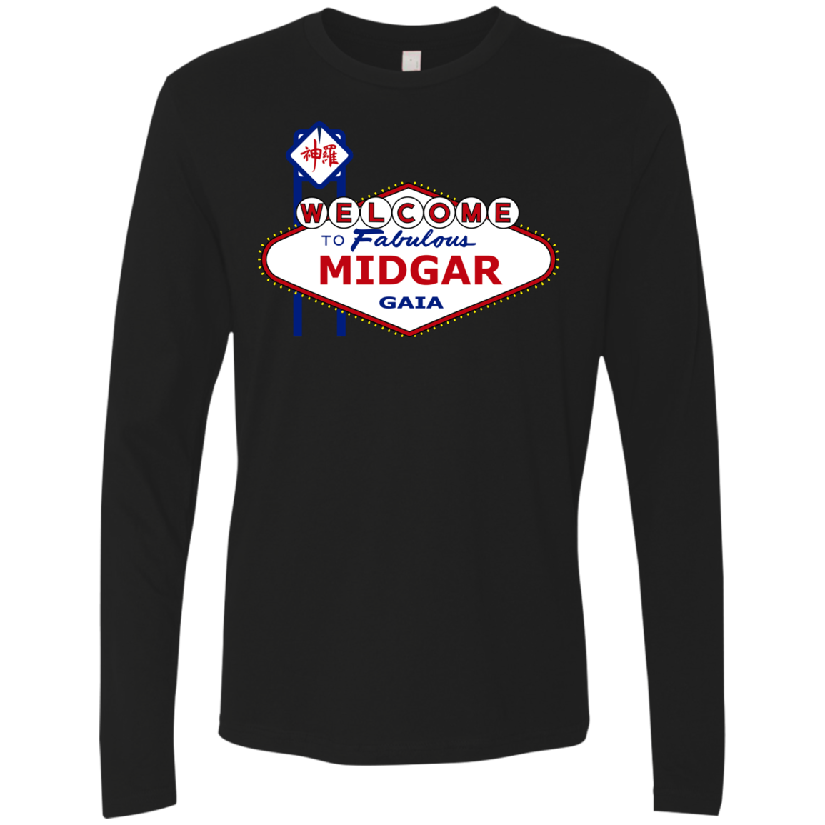 Viva Midgar Men's Premium Long Sleeve