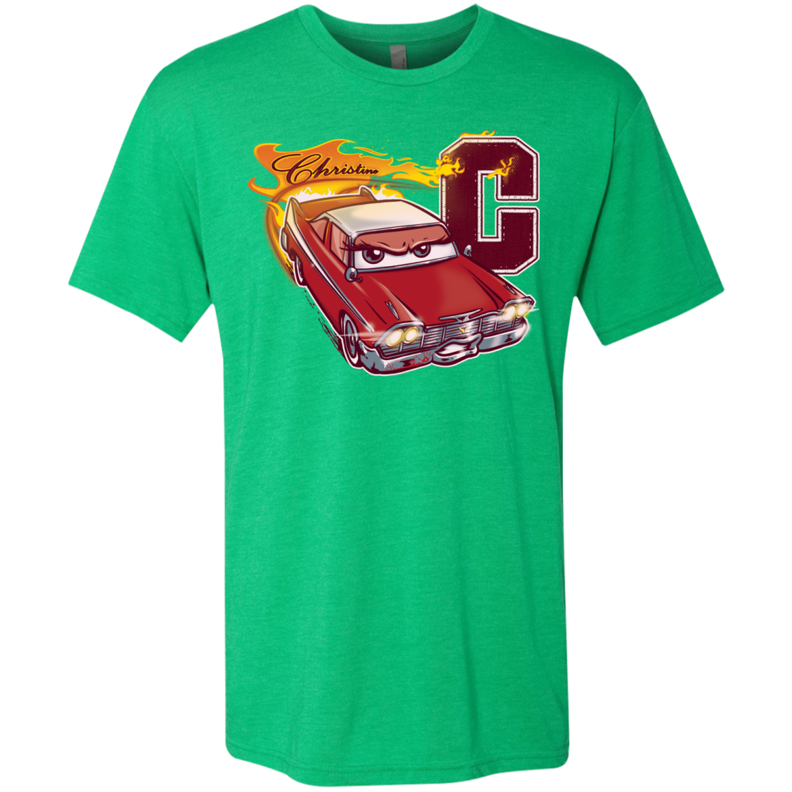 Fury And Fire Men's Triblend T-Shirt