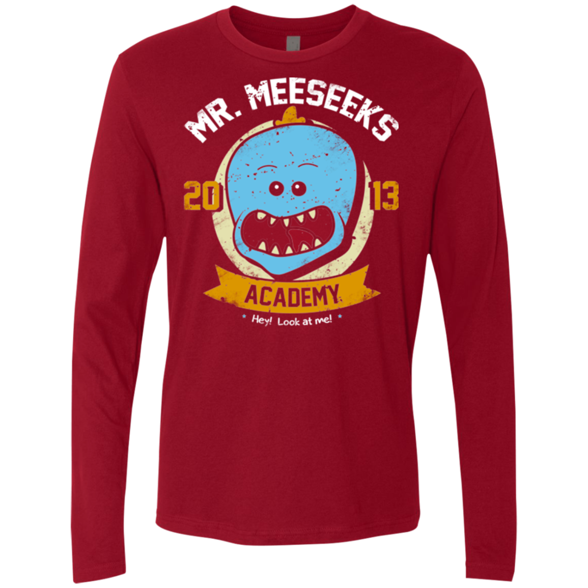 Mr. Meeseeks Academy Men's Premium Long Sleeve
