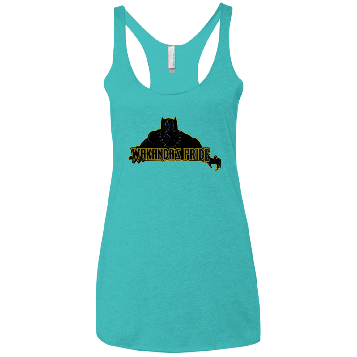 Wakandas Pride Women's Triblend Racerback Tank
