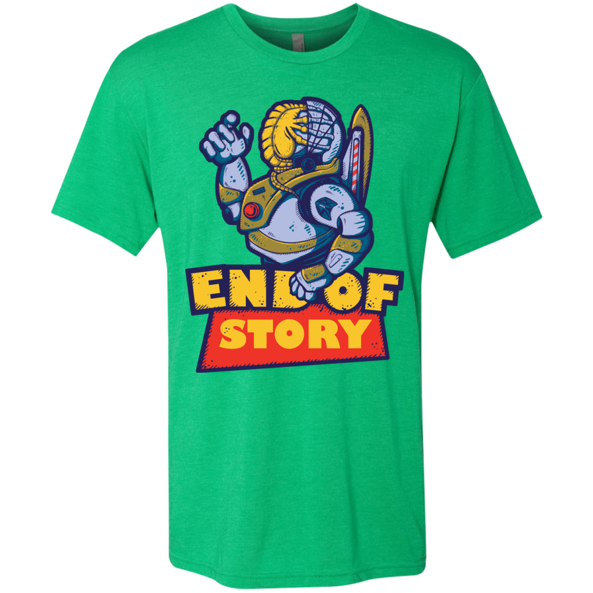 END OF STORY Men's Triblend T-Shirt