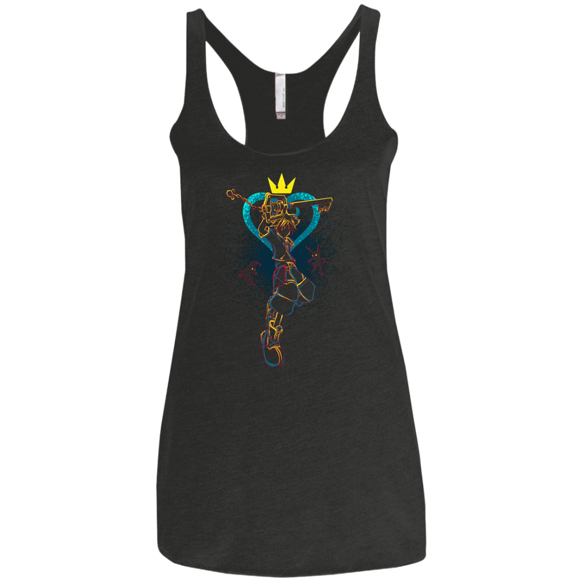 SHADOW OF HEARTHS Women's Triblend Racerback Tank