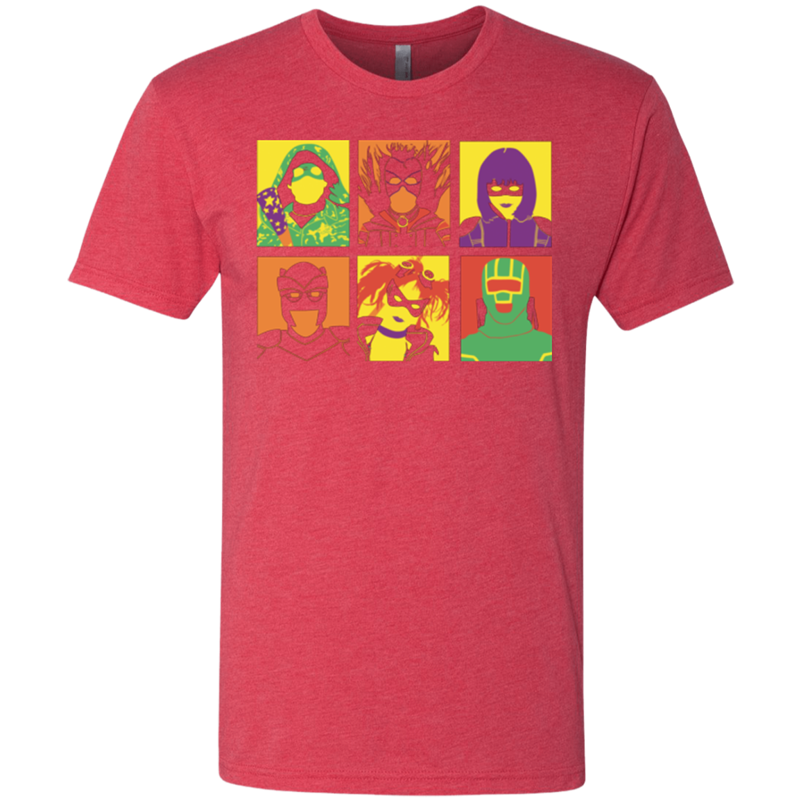 Kick Ass pop Men's Triblend T-Shirt