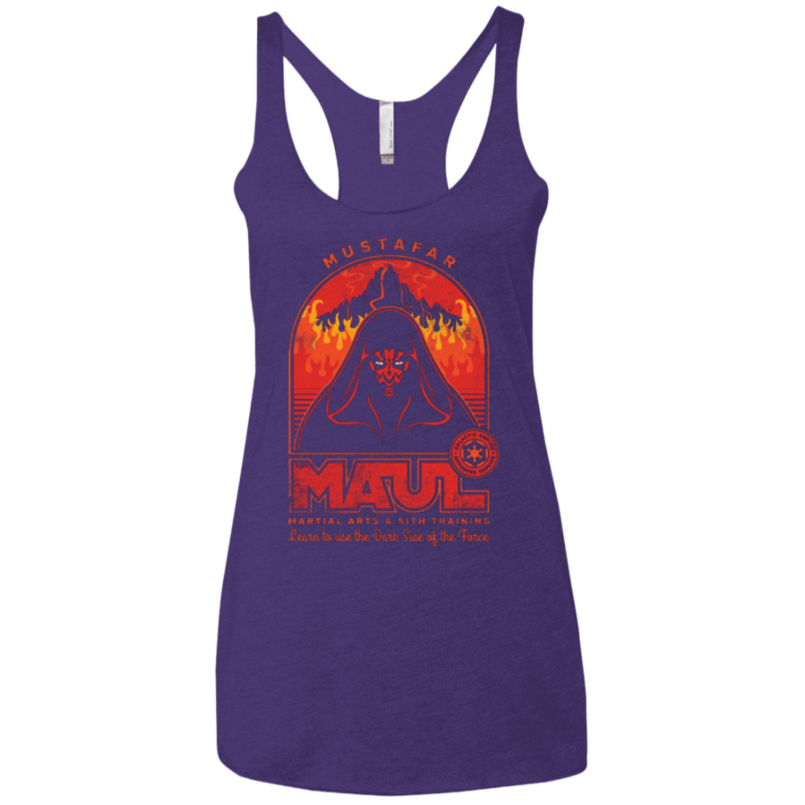 Maul Martial Arts Women's Triblend Racerback Tank