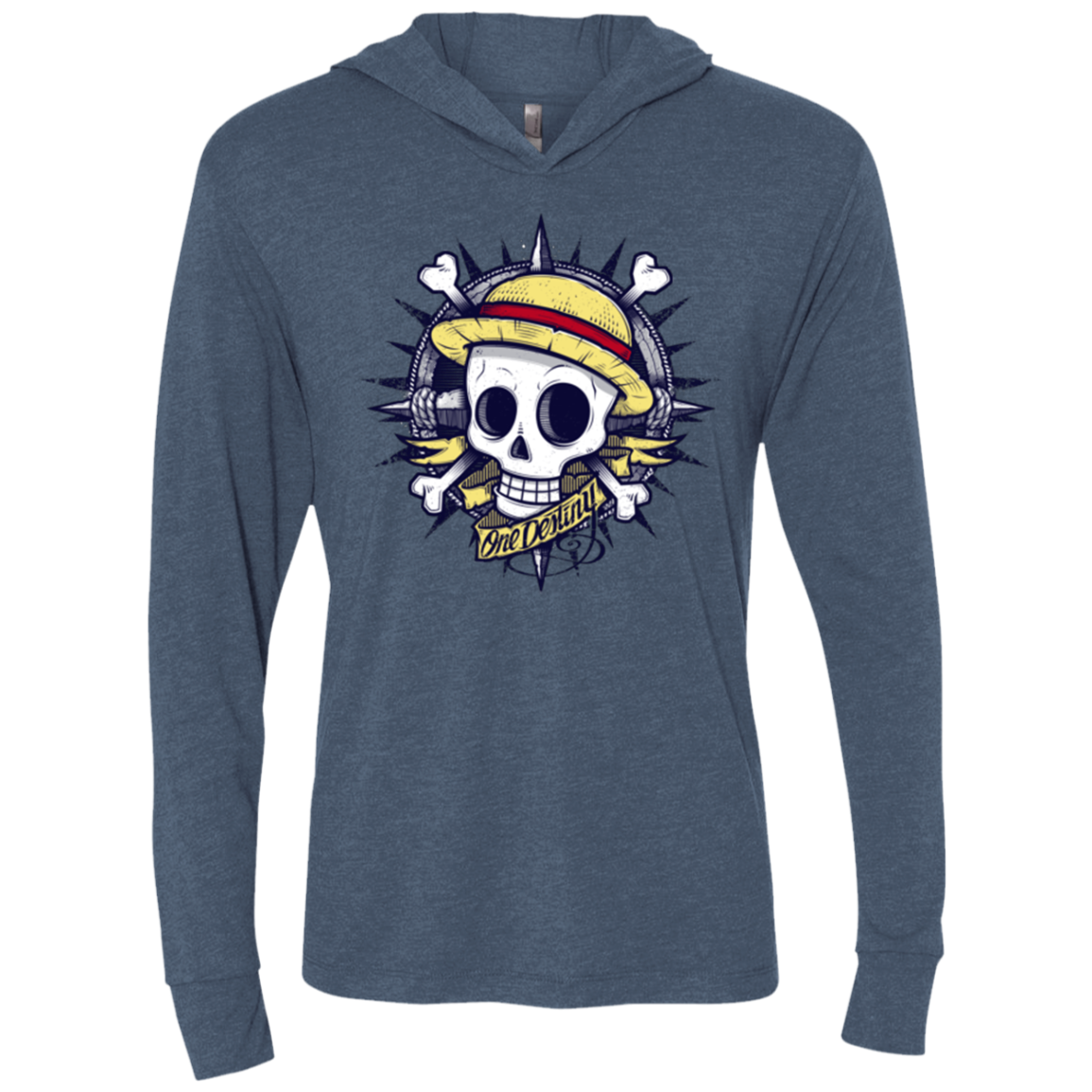 One Destiny Triblend Long Sleeve Hoodie Tee