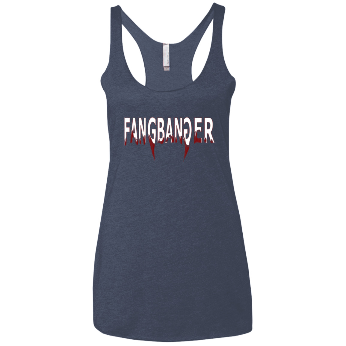 Fangbanger Women's Triblend Racerback Tank