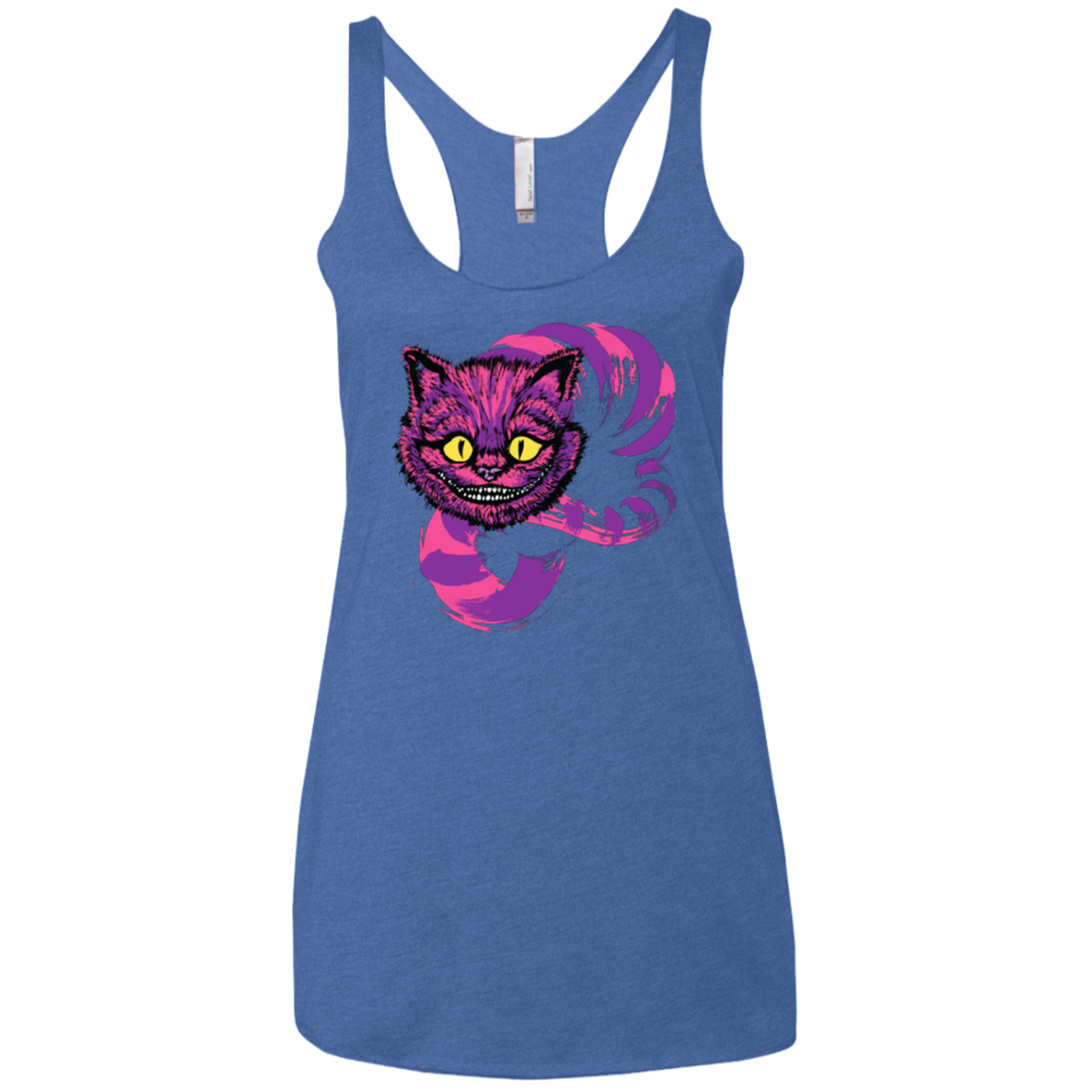 Grinning Like A Cheshire Cat 2 Women's Triblend Racerback Tank