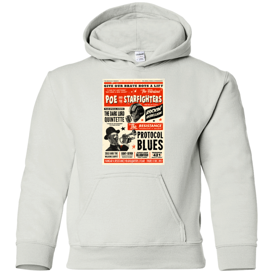 Poe and The Starfighters Youth Hoodie