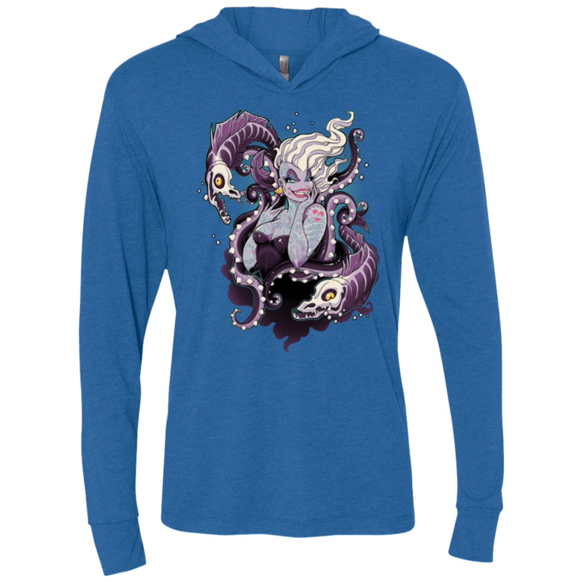 Body Language Triblend Long Sleeve Hoodie Tee