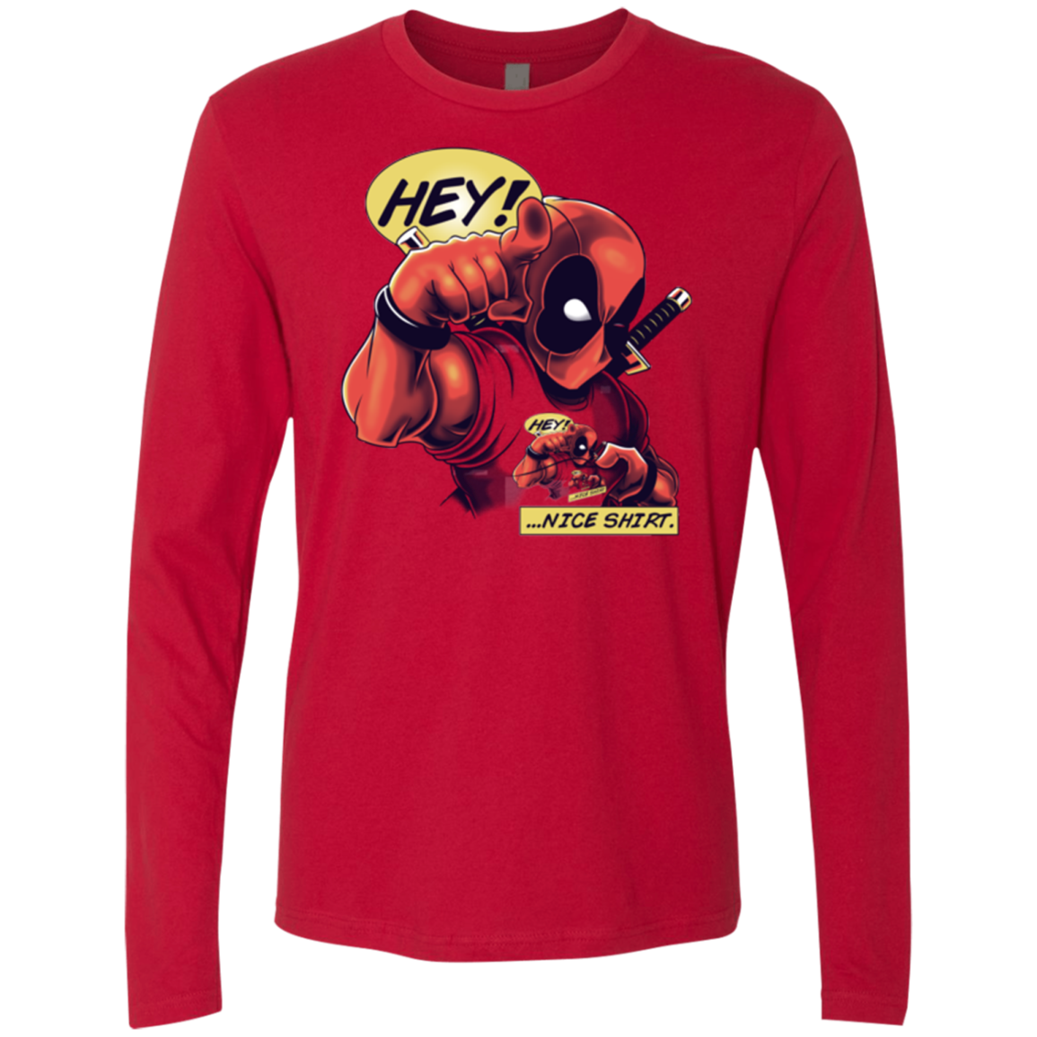 Nice Shirt Men's Premium Long Sleeve