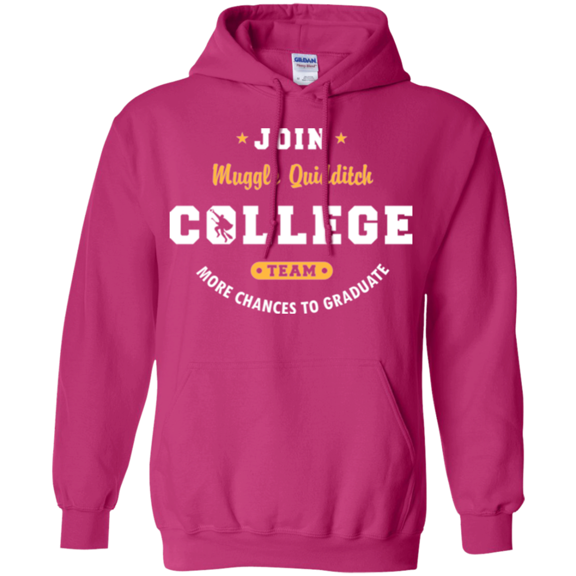 Muggle Quidditch Pullover Hoodie