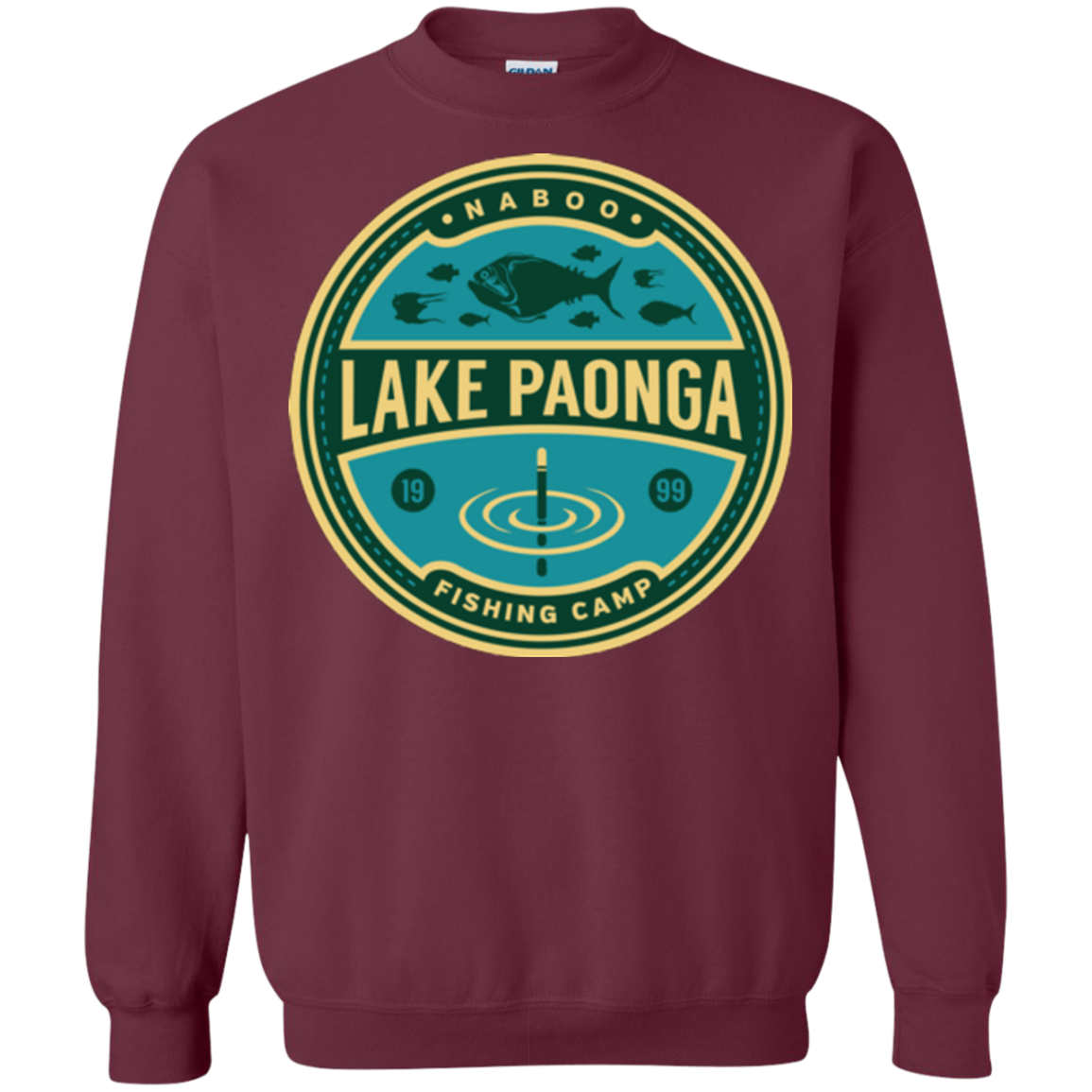 Lake Paonga Fishing Camp Crewneck Sweatshirt