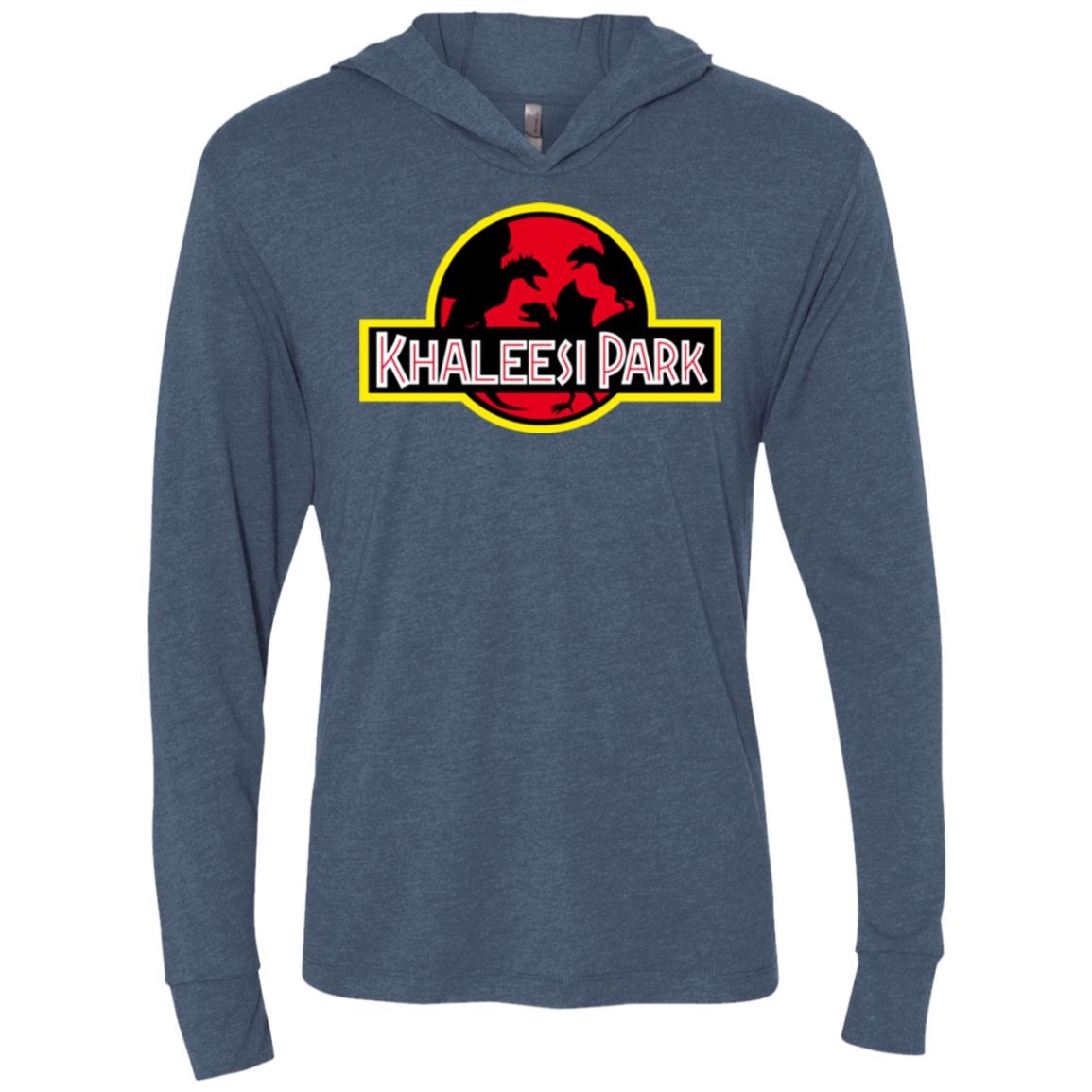 Khaleesi Park Triblend Long Sleeve Hoodie Tee