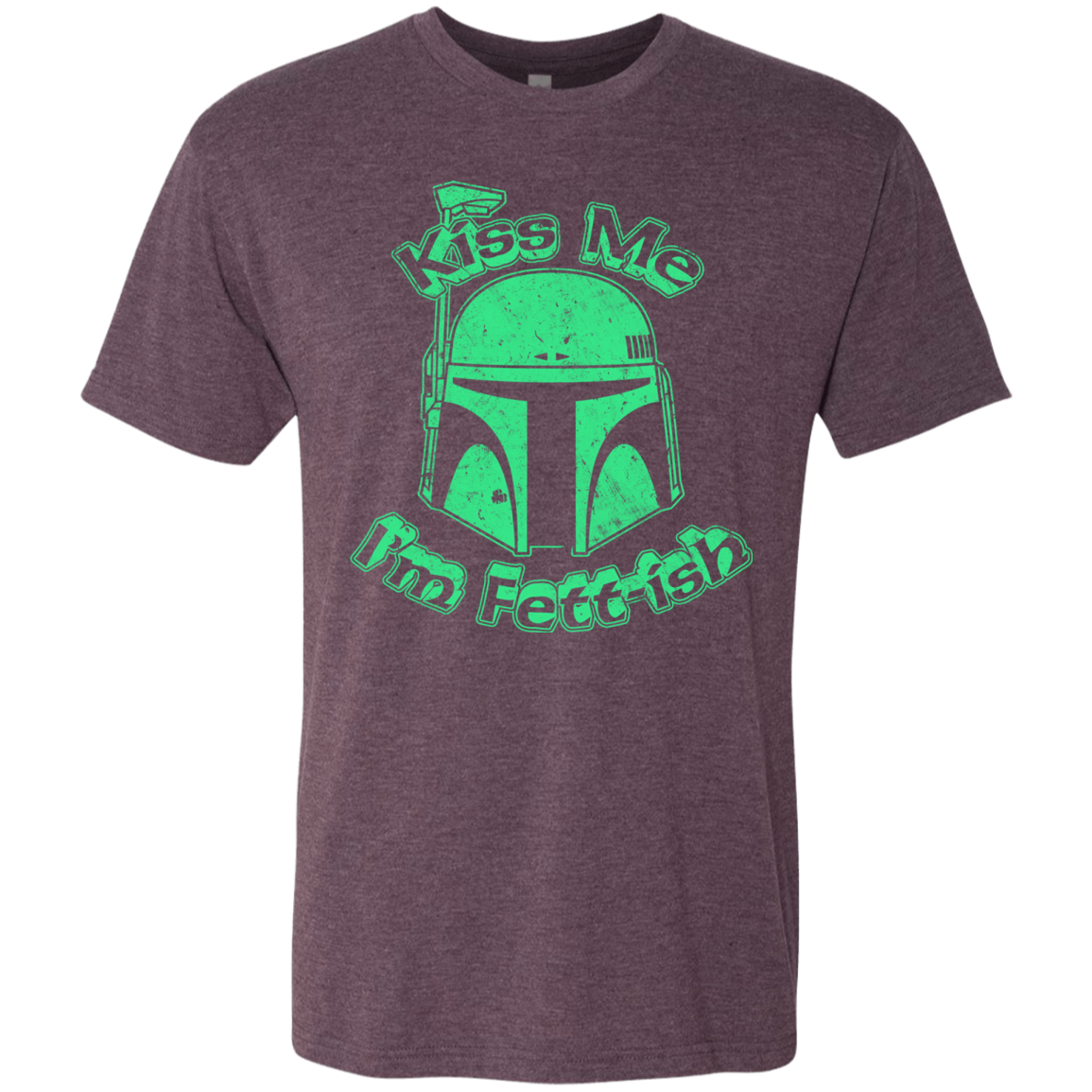 Kiss Me Im Fettish Men's Triblend T-Shirt