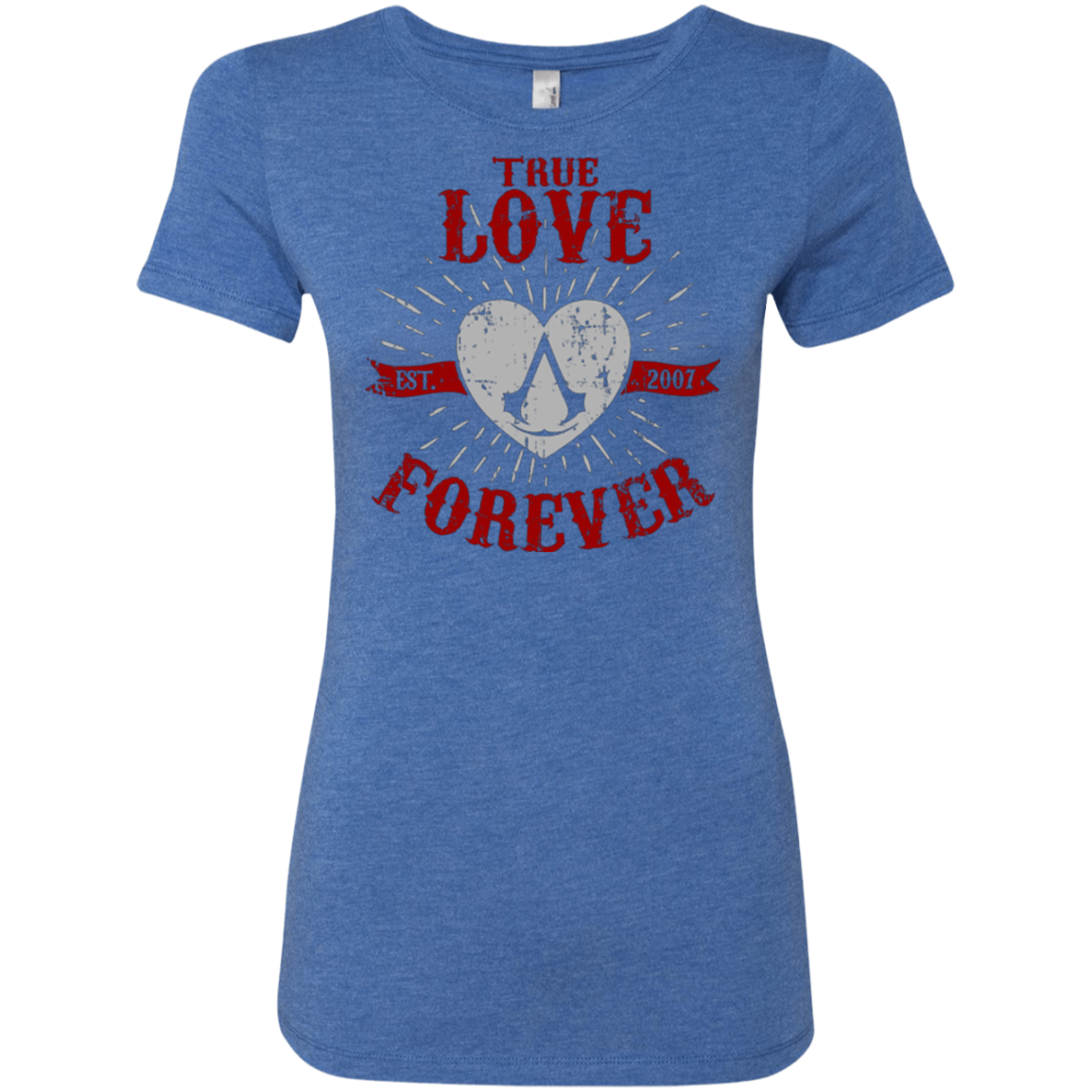 True Love Forever Assasin Women's Triblend T-Shirt