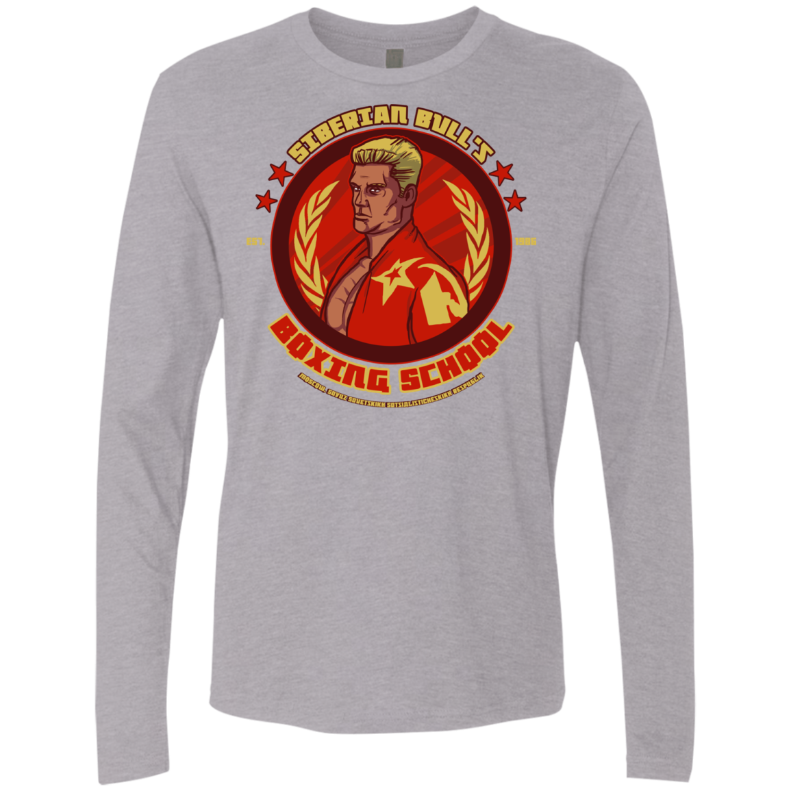 Siberian Bull Men's Premium Long Sleeve