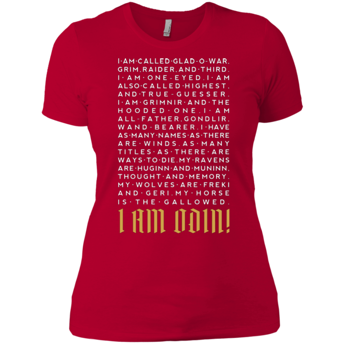 I am Odin Women's Premium T-Shirt