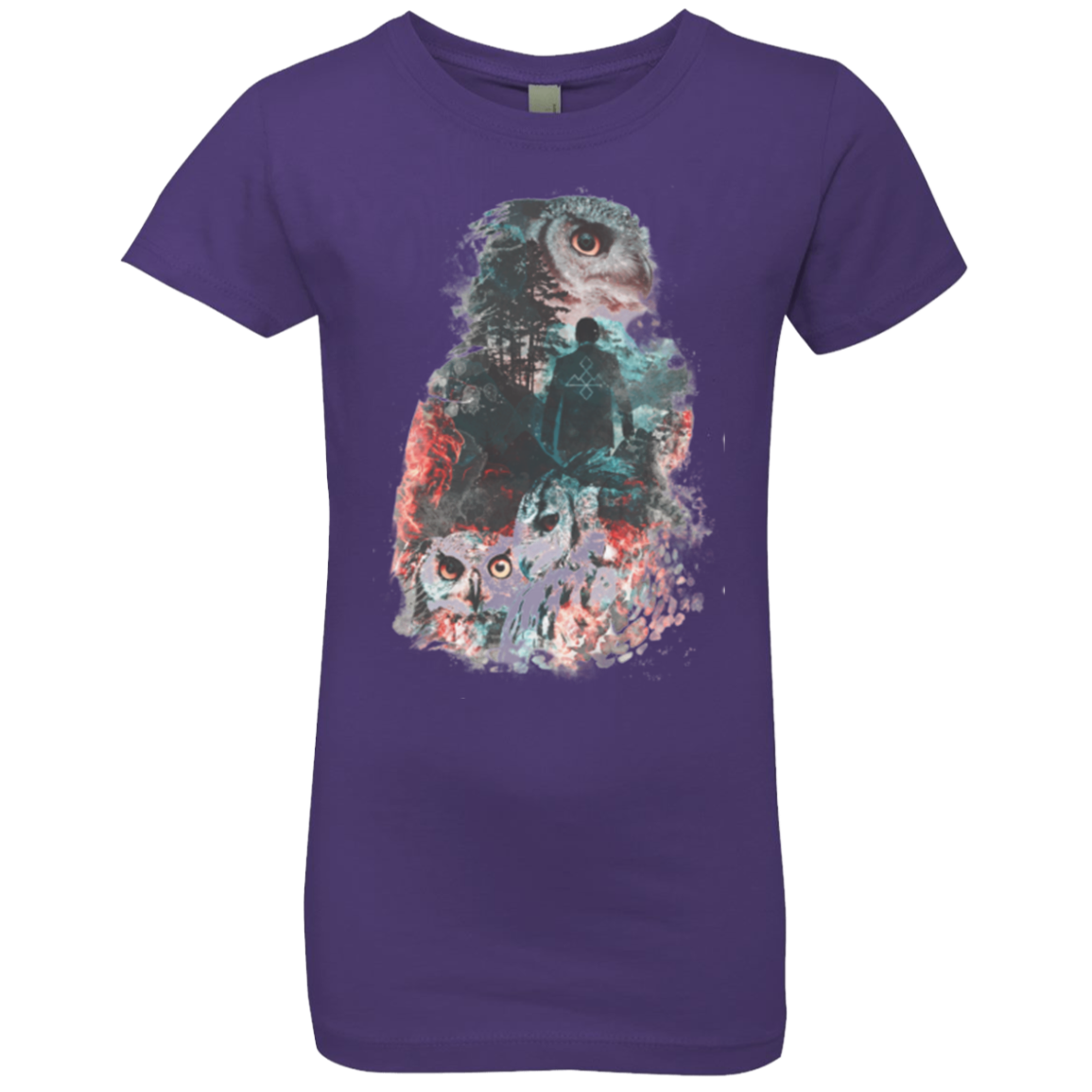 The Owls are Not What They Seem Girls Premium T-Shirt