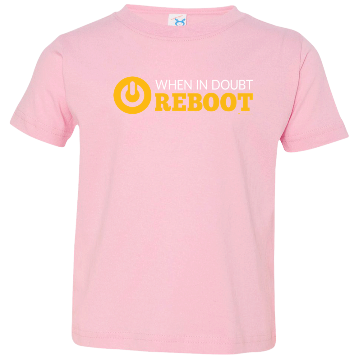 When In Doubt Reboot Toddler Premium T-Shirt