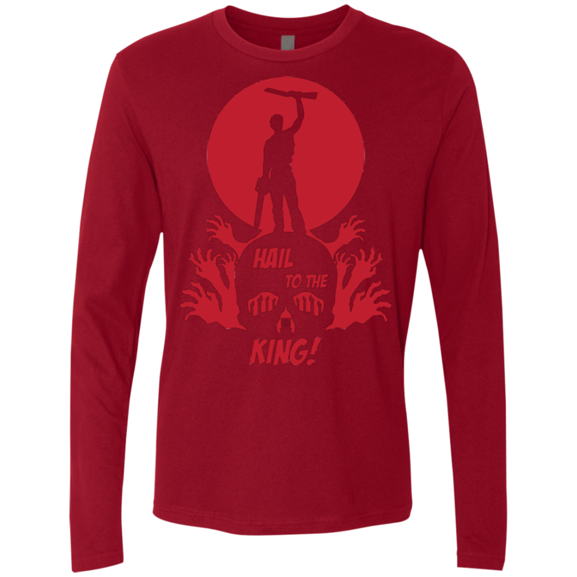 Hail to the King Men's Premium Long Sleeve