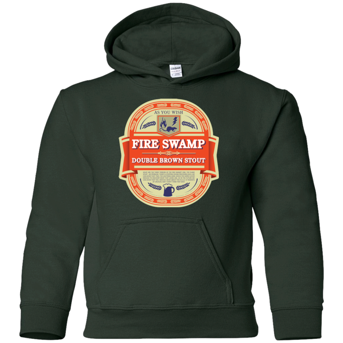 Fire Swamp Ale Youth Hoodie