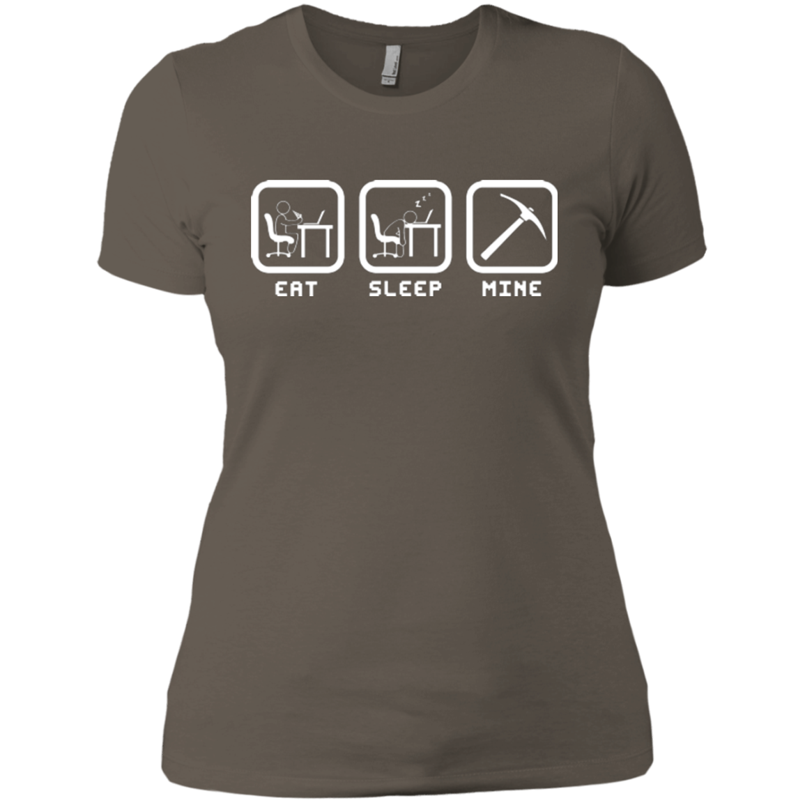 Eat Sleep Mine Women's Premium T-Shirt