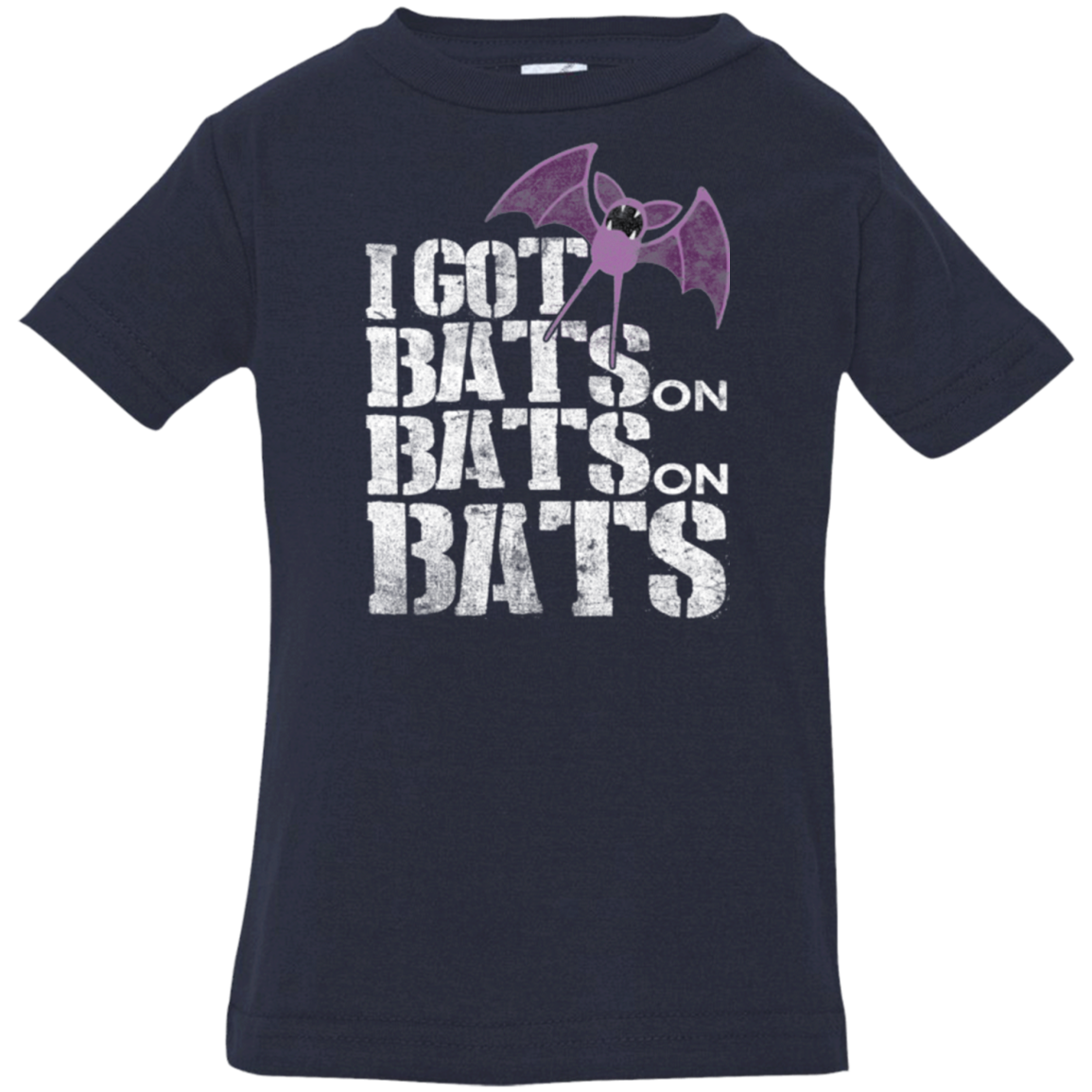 Bats on Bats on Bats Infant Premium T-Shirt