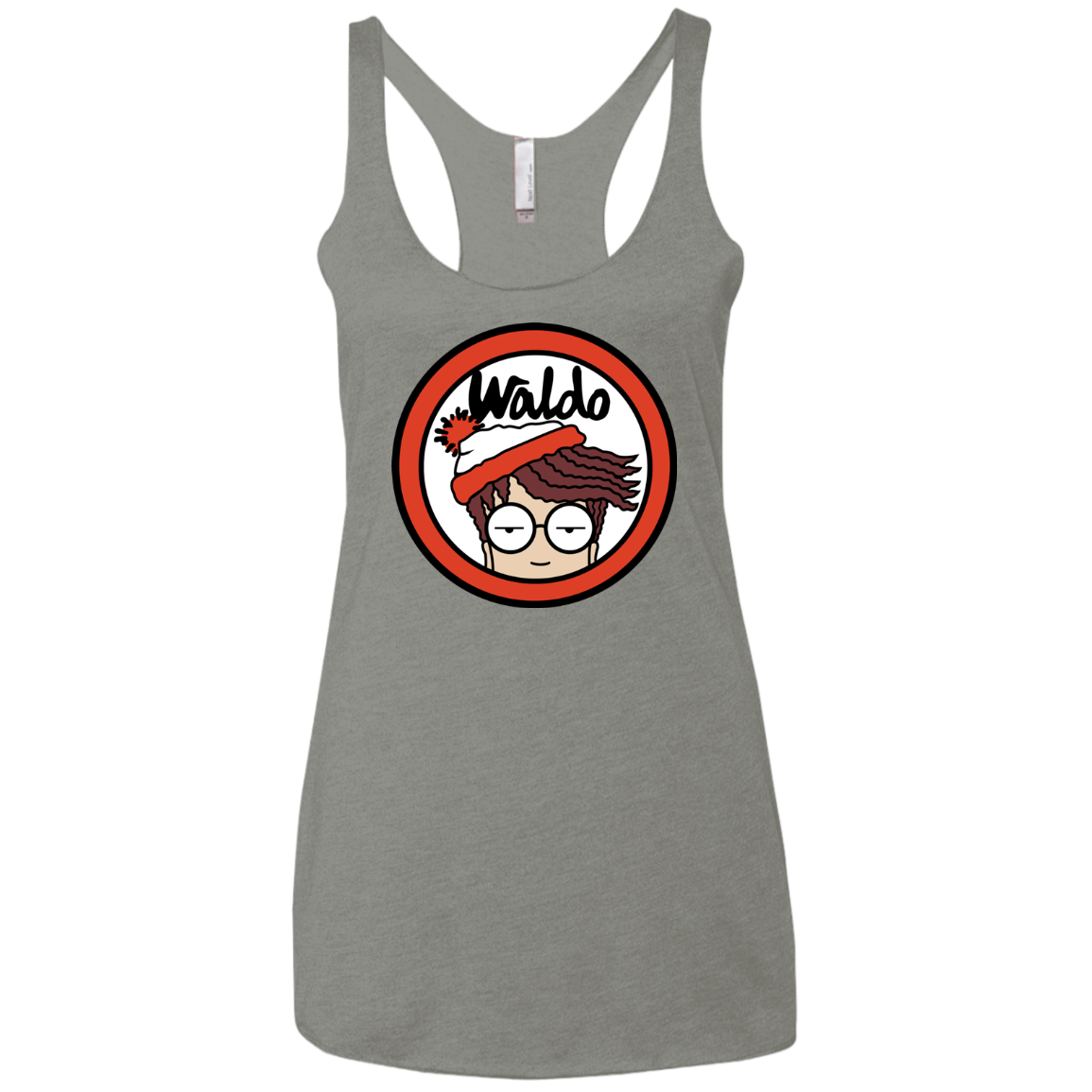 Waldario Women's Triblend Racerback Tank
