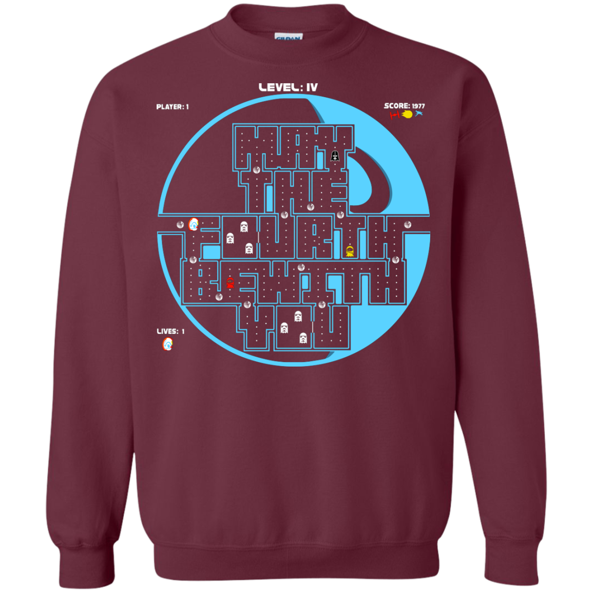 Pacman May The Fourth Crewneck Sweatshirt