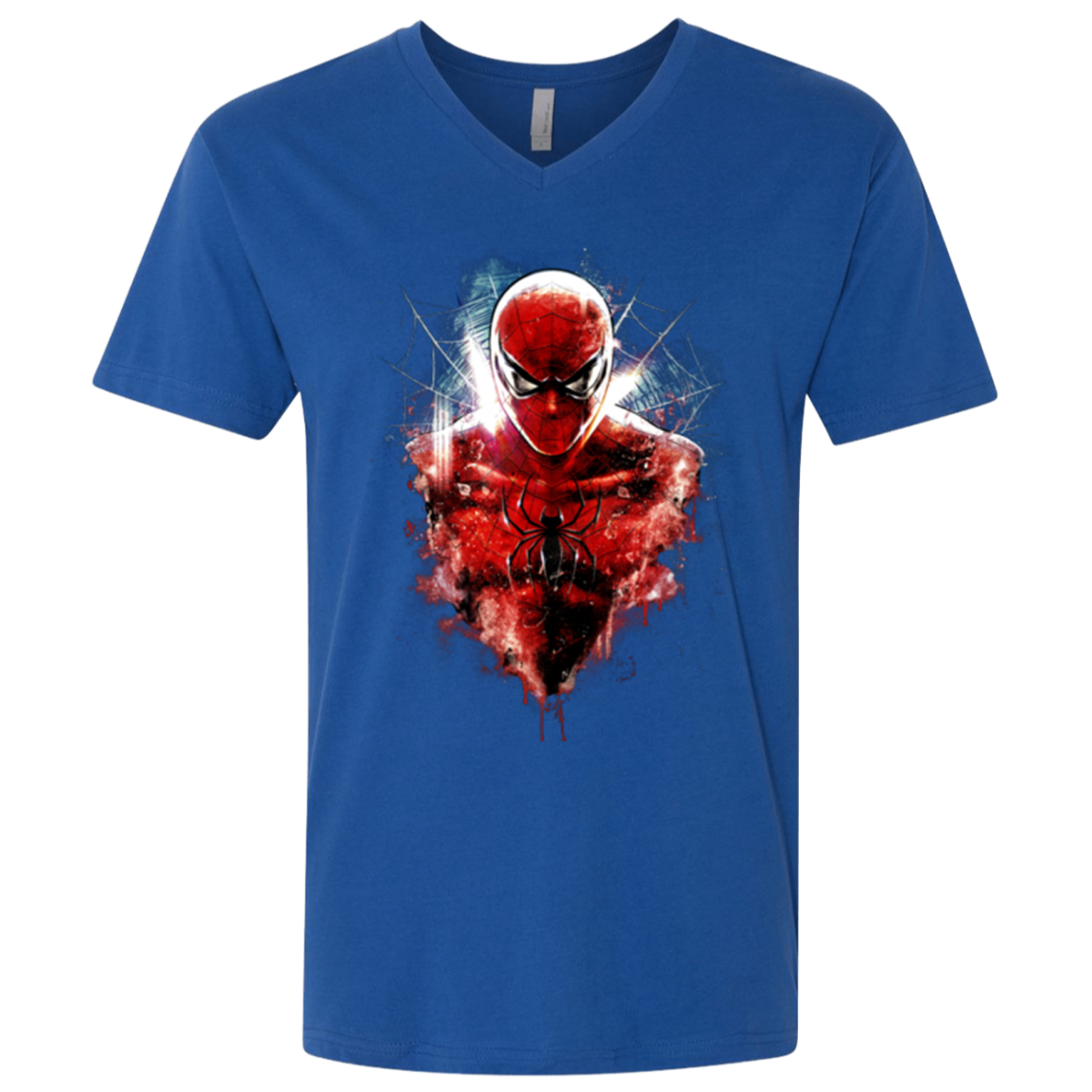 Spiderman Men's Premium V-Neck