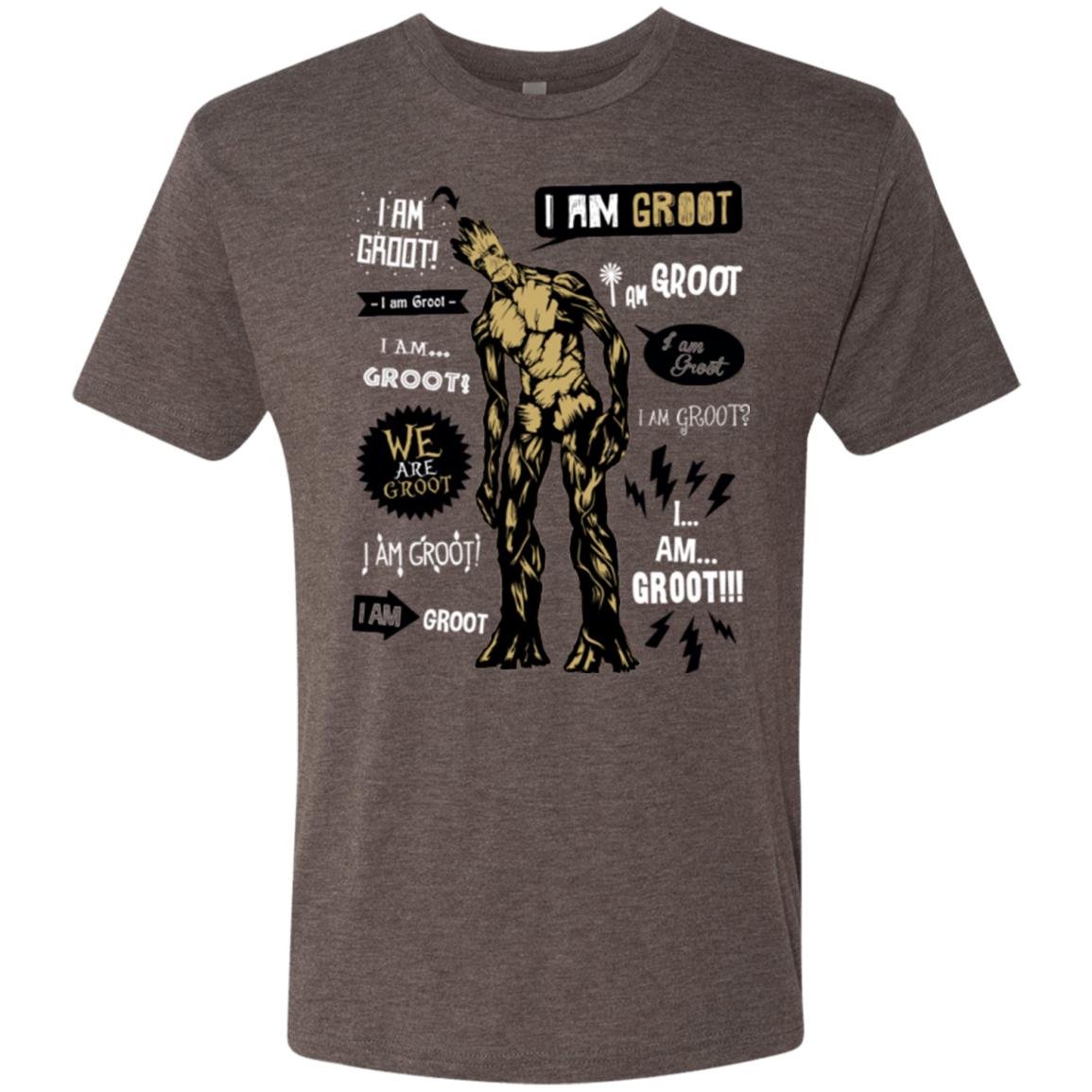 Groot Famous Quotes Men's Triblend T-Shirt