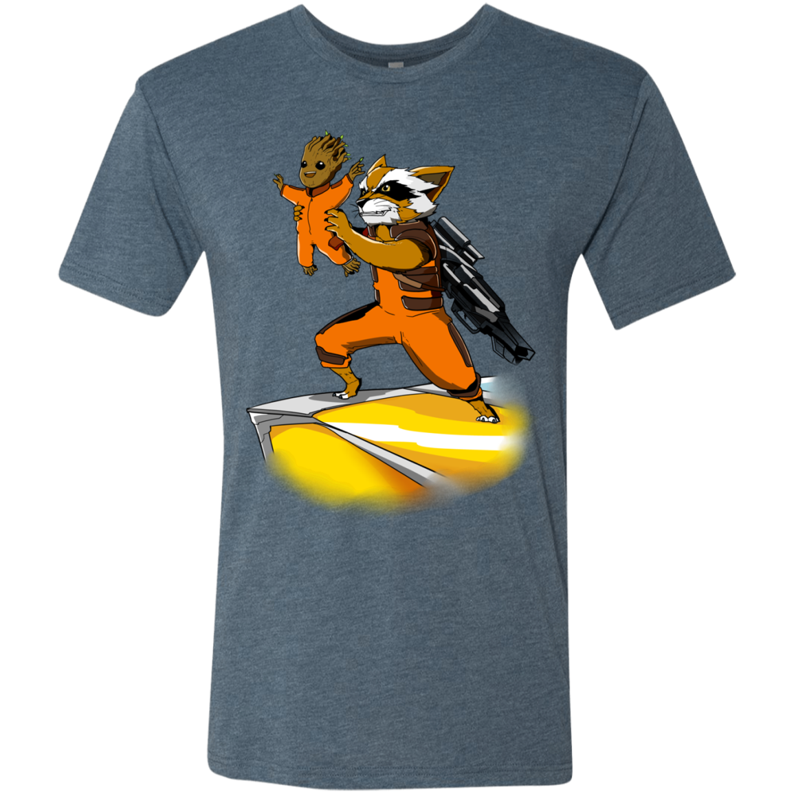 Baby Groot Men's Triblend T-Shirt