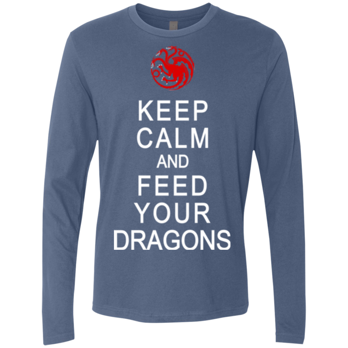 Feed dragons Men's Premium Long Sleeve