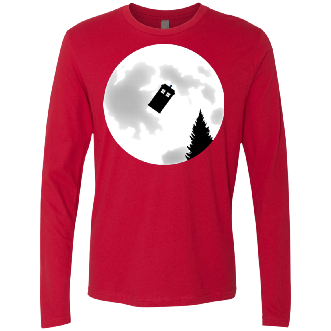 Dr Phone Home Men's Premium Long Sleeve