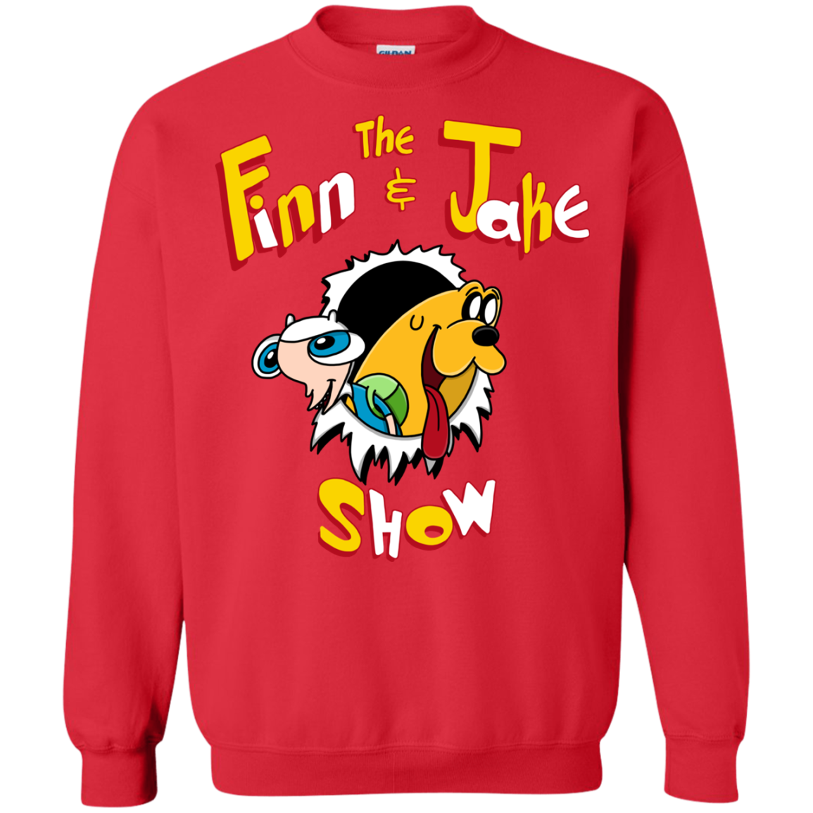 The Finn and Jake Show Crewneck Sweatshirt