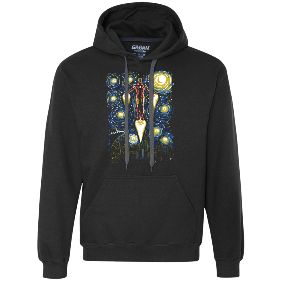 Starry Iron Premium Fleece Hoodie