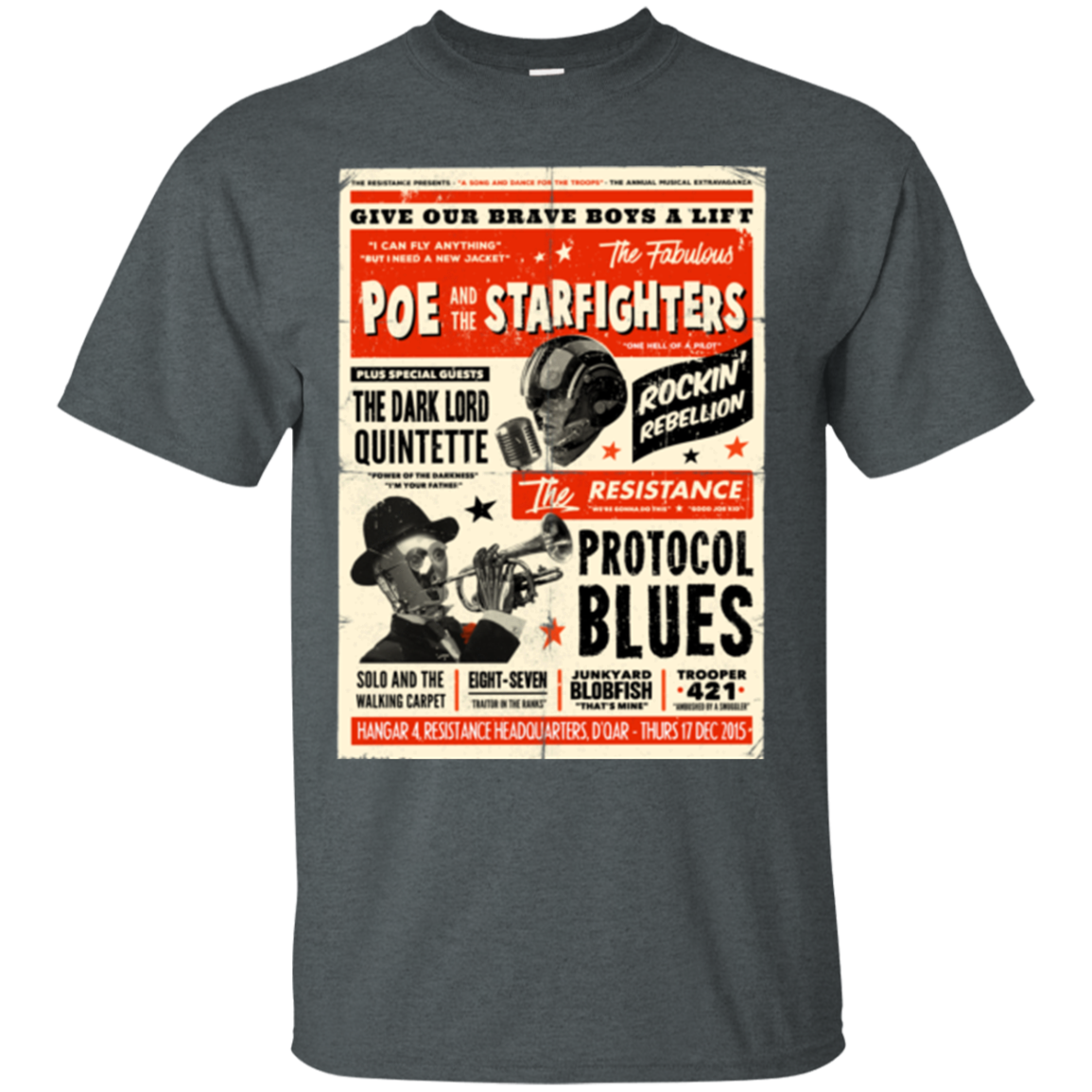 Poe and The Starfighters T-Shirt