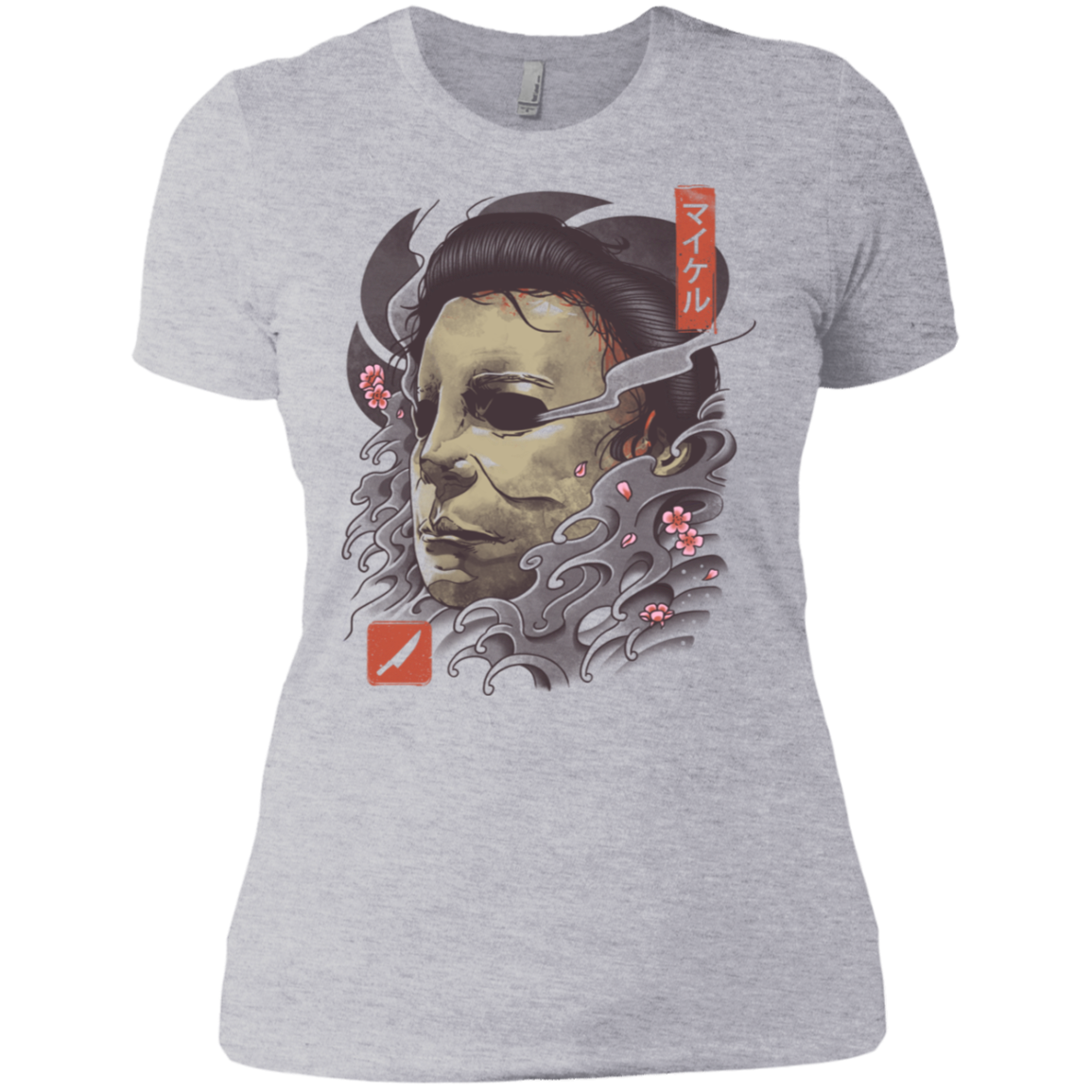 Oni Slasher Mask Women's Premium T-Shirt