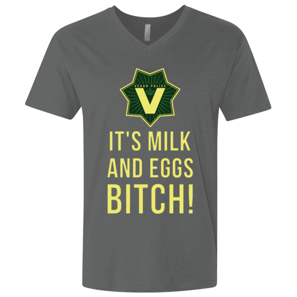 Milk and Eggs Men's Premium V-Neck