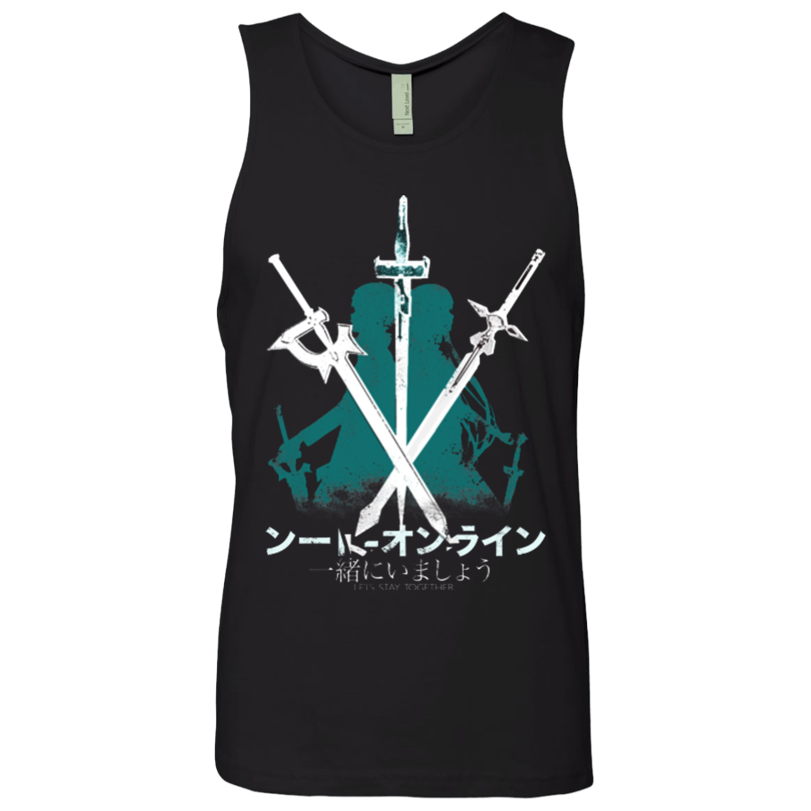 Sword Art Men's Premium Tank Top