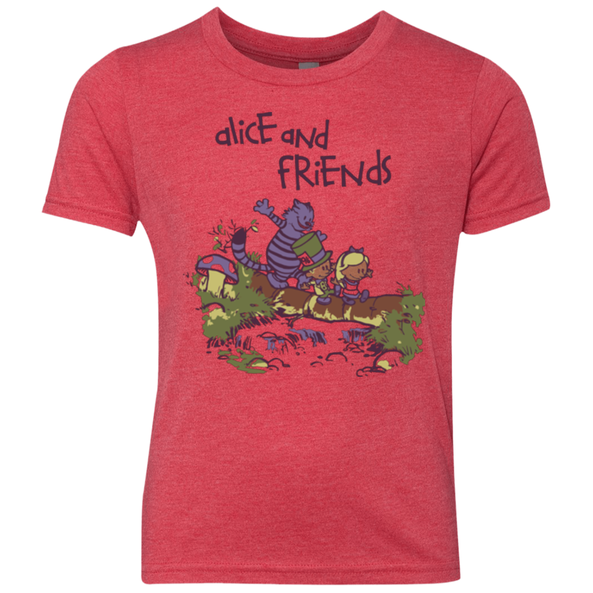 Alice and Friends Youth Triblend T-Shirt