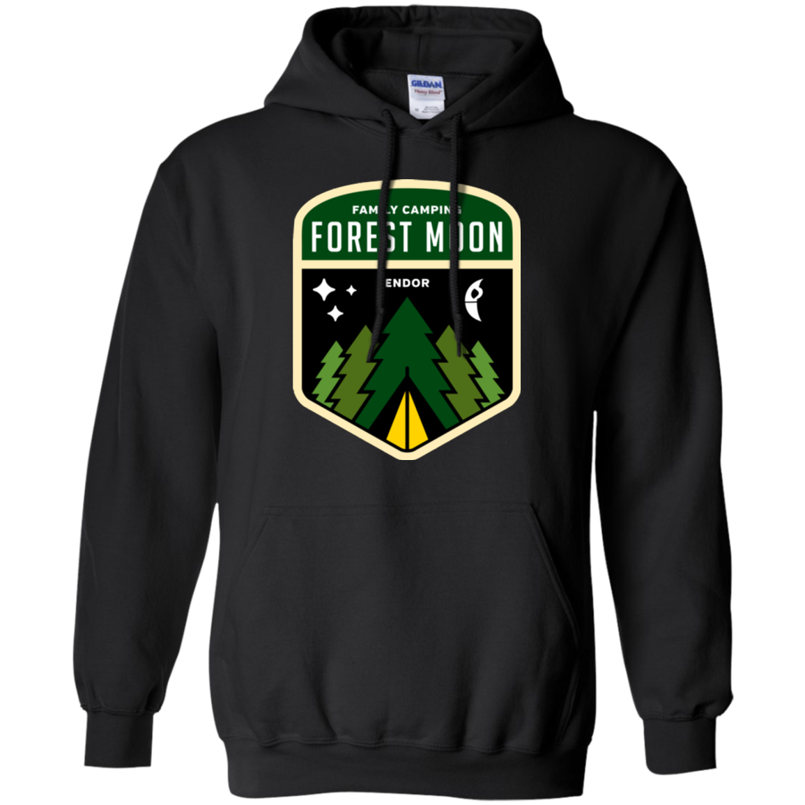 Forest Moon Pullover Hoodie