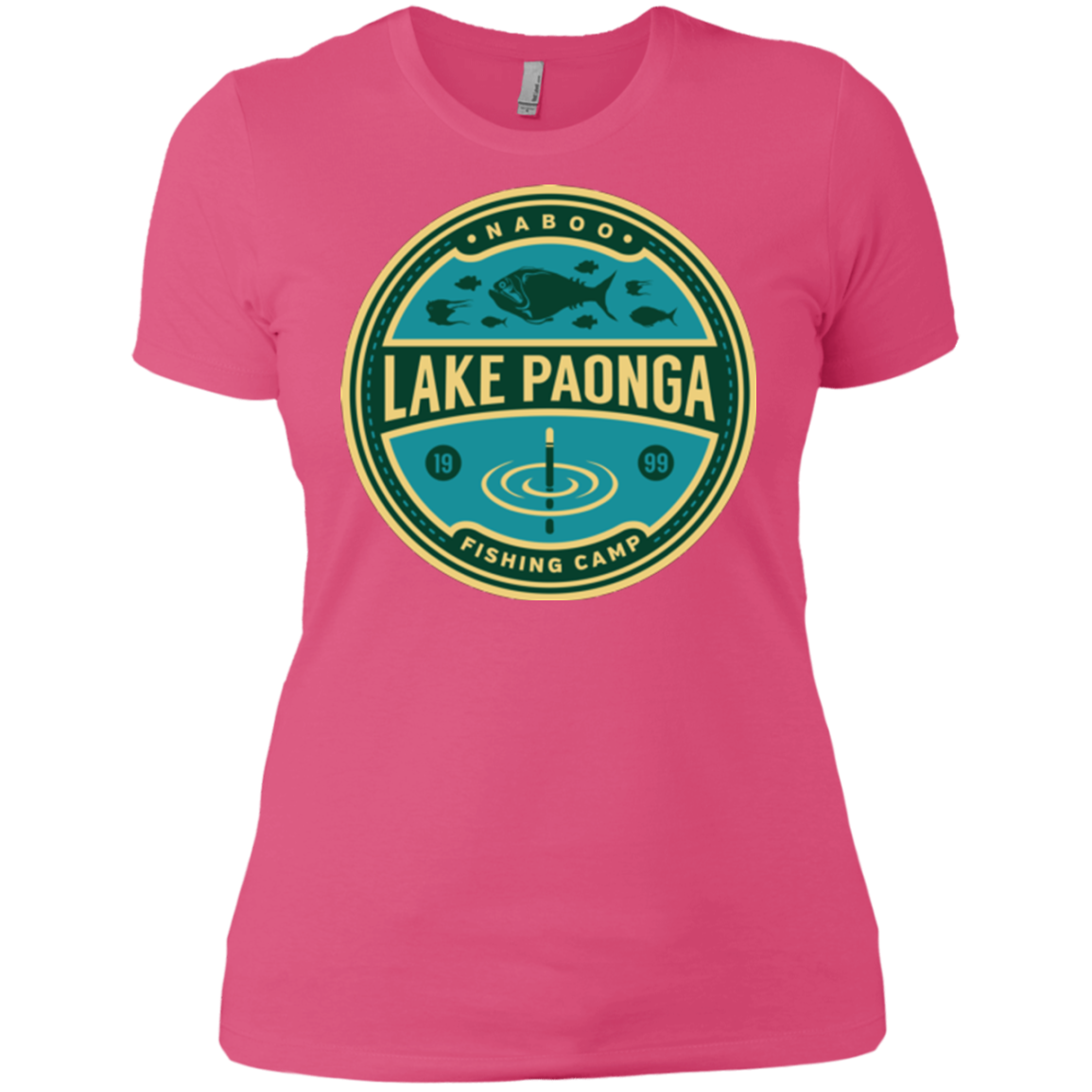 Lake Paonga Fishing Camp Women's Premium T-Shirt