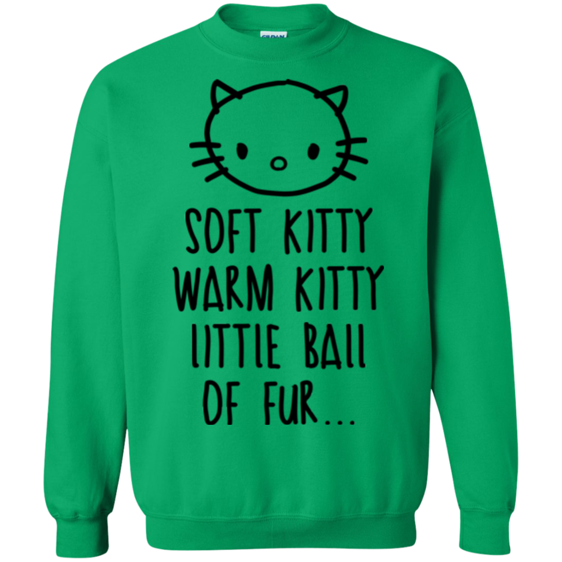 Weird Kitty Crewneck Sweatshirt