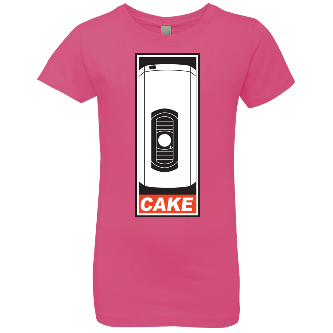 Cake is a Lie Girls Premium T-Shirt