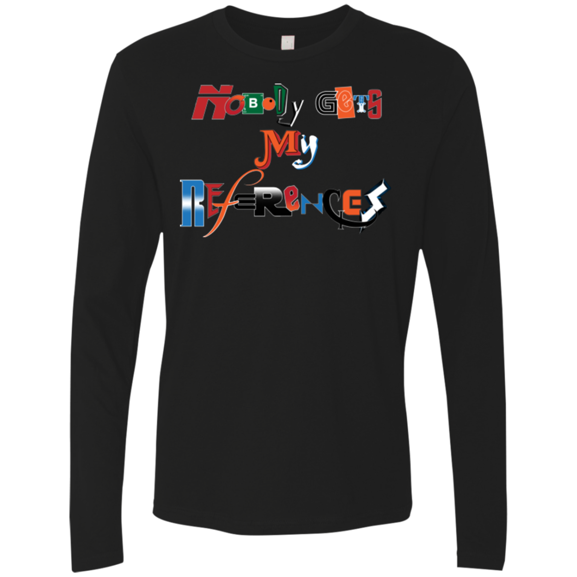 The Enigma of a Fan Men's Premium Long Sleeve