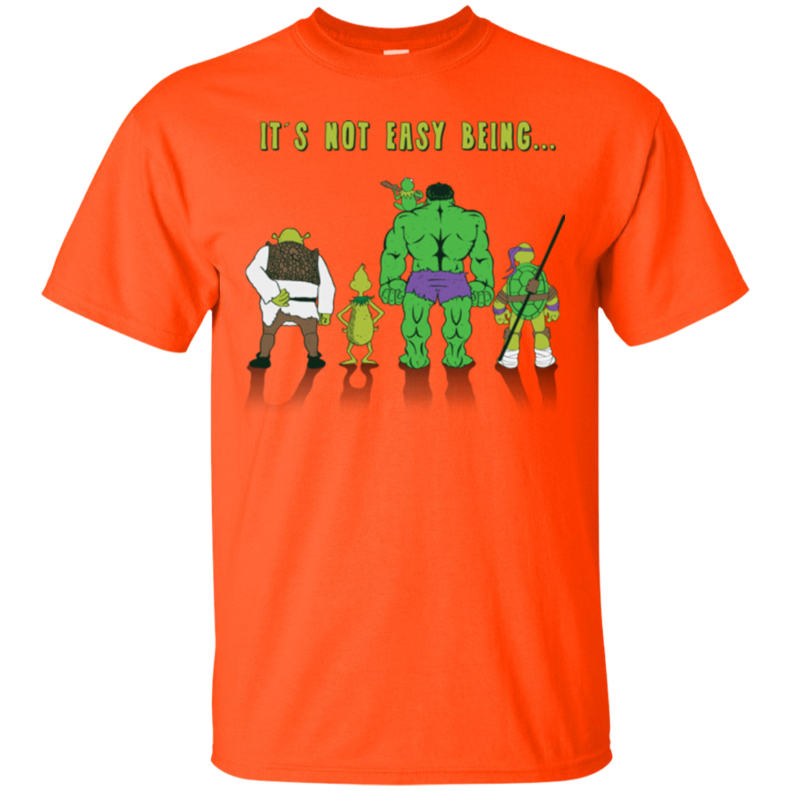 Not Easy Being Green T-Shirt