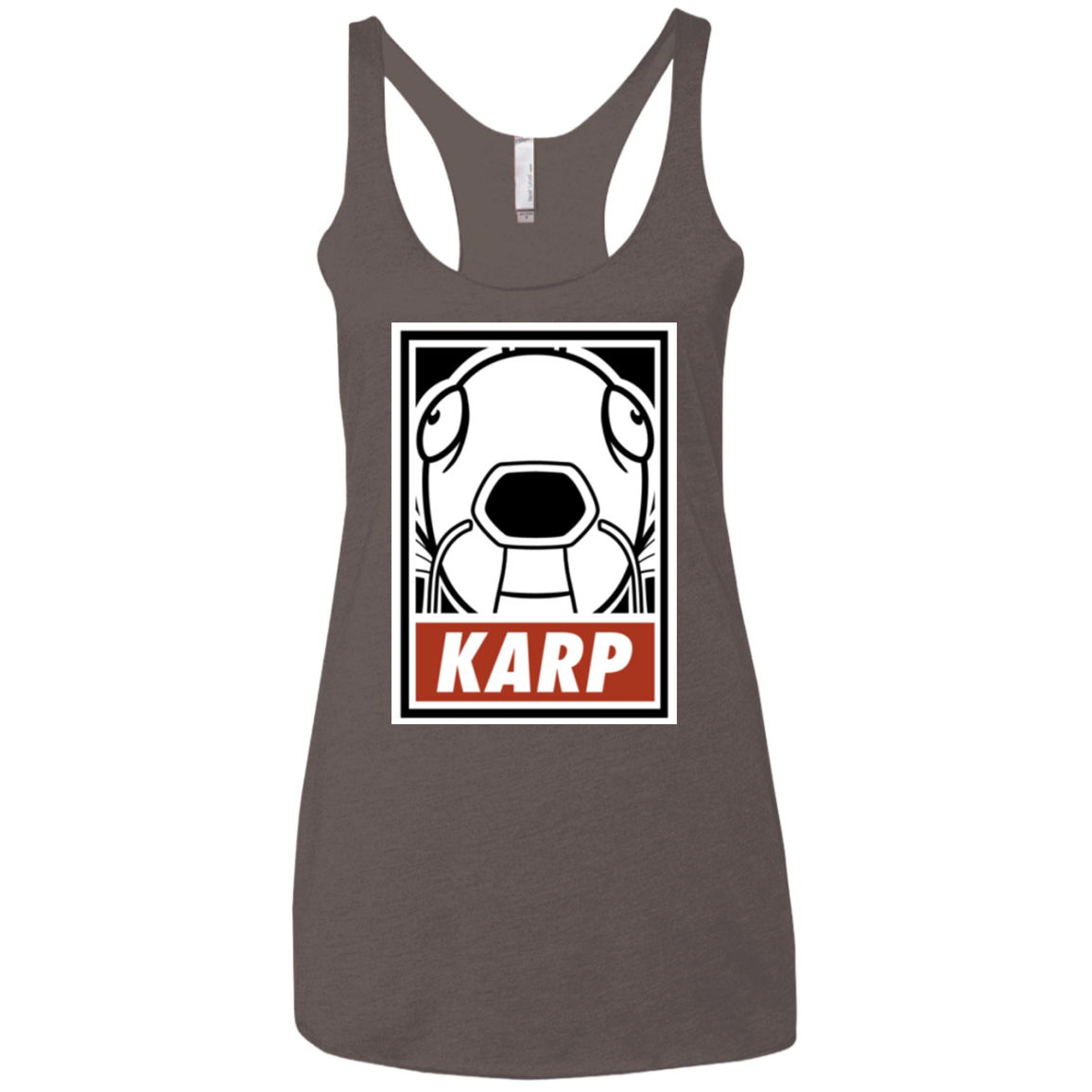 Obey Karp Women's Triblend Racerback Tank
