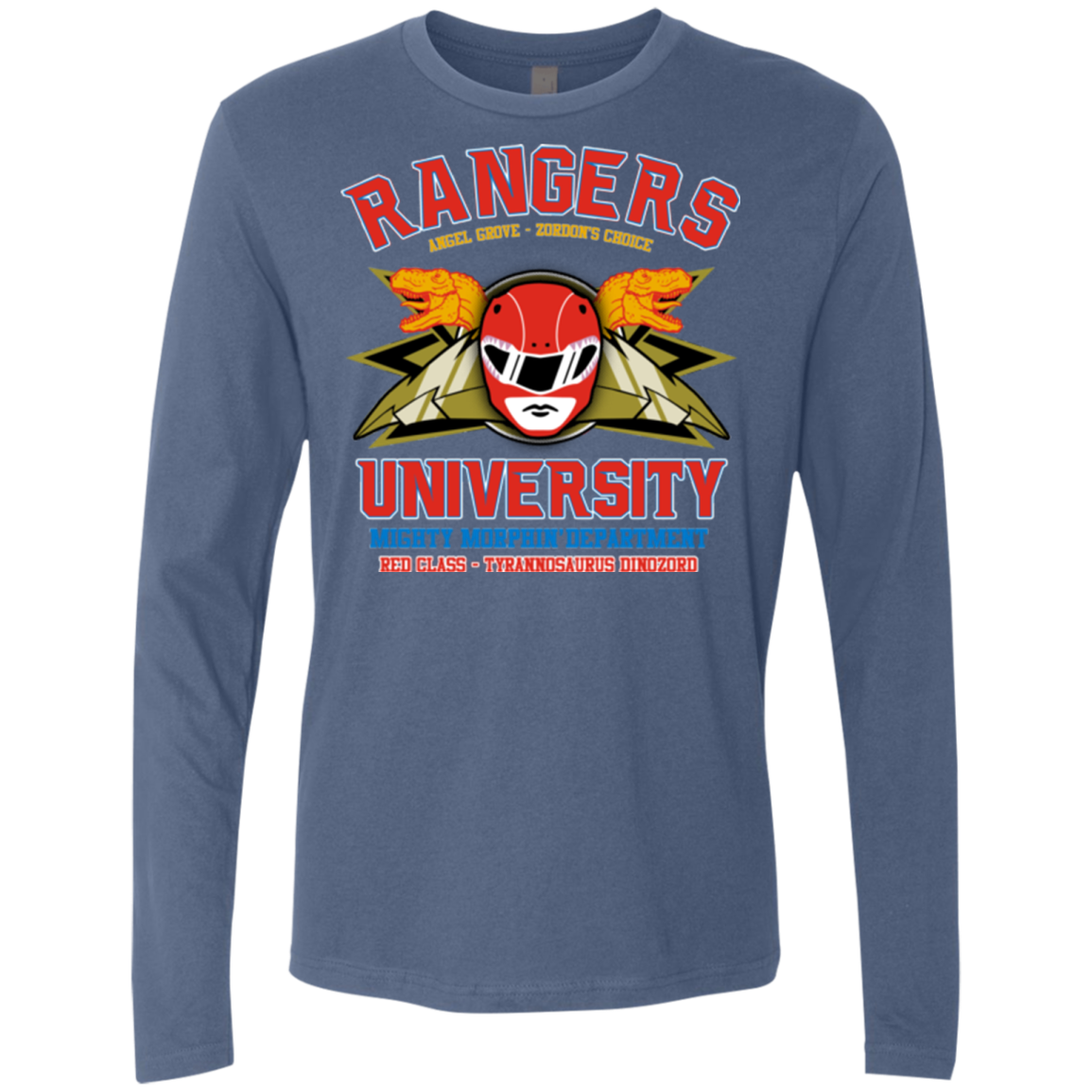 Rangers U - Red Ranger Men's Premium Long Sleeve