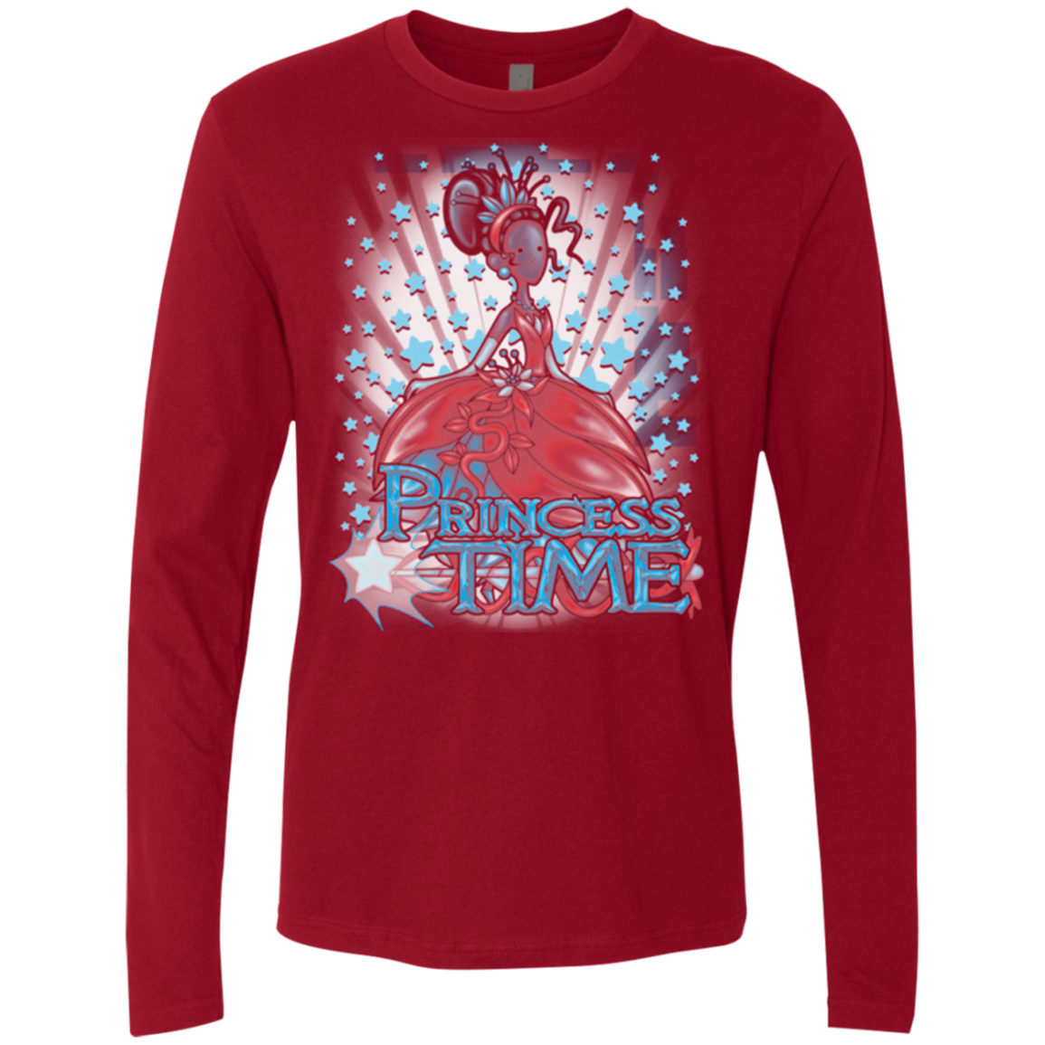 Princess Time Tiana Men's Premium Long Sleeve